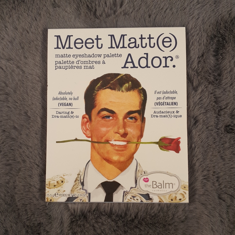Meet Matt(e) Ador Palette by TheBalm NWT